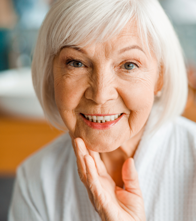 full mouth dental implants knutsford - photo after treatment